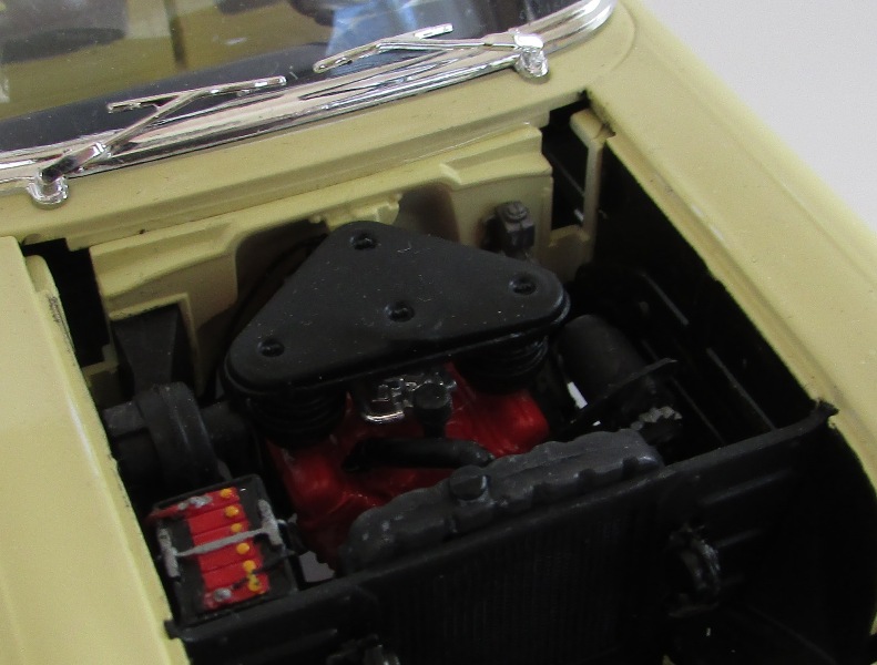 1957 Chevrolet Bel air décapotable terminé,  055-vi