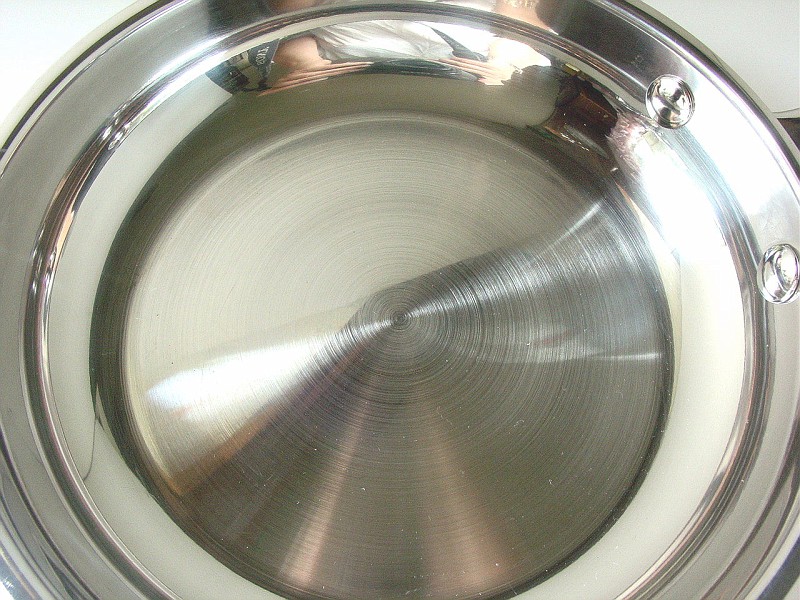 CHEFMATE Premium Cookware 8 inch Fry Pan Skillet Stainless Steel Copper