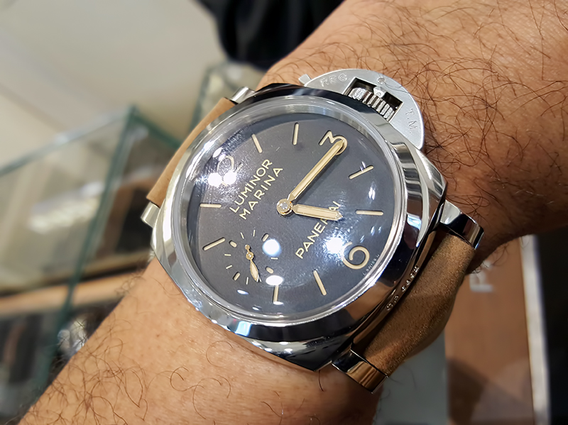 Panerai discount domed crystal