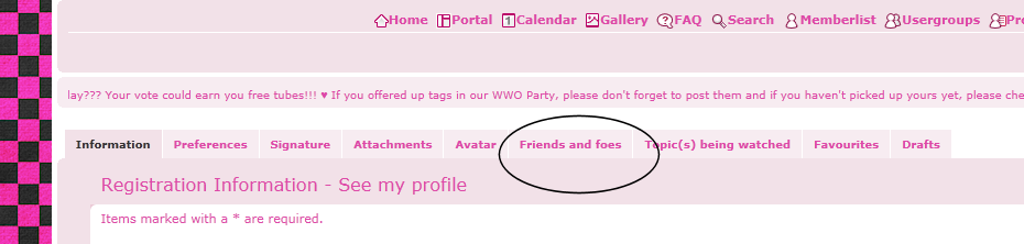 How to add friends to your profile Profile2-vi