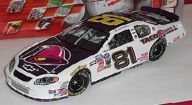 81 Taco Bell Dale Earnhardt Jr 2004 MPR - MPR Decals - MPR Laser