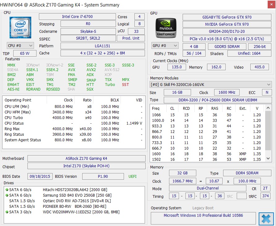 Arabic Limited sketch RAM clock speed listed as 3200, but only showing as 1066? | Tom's Hardware  Forum