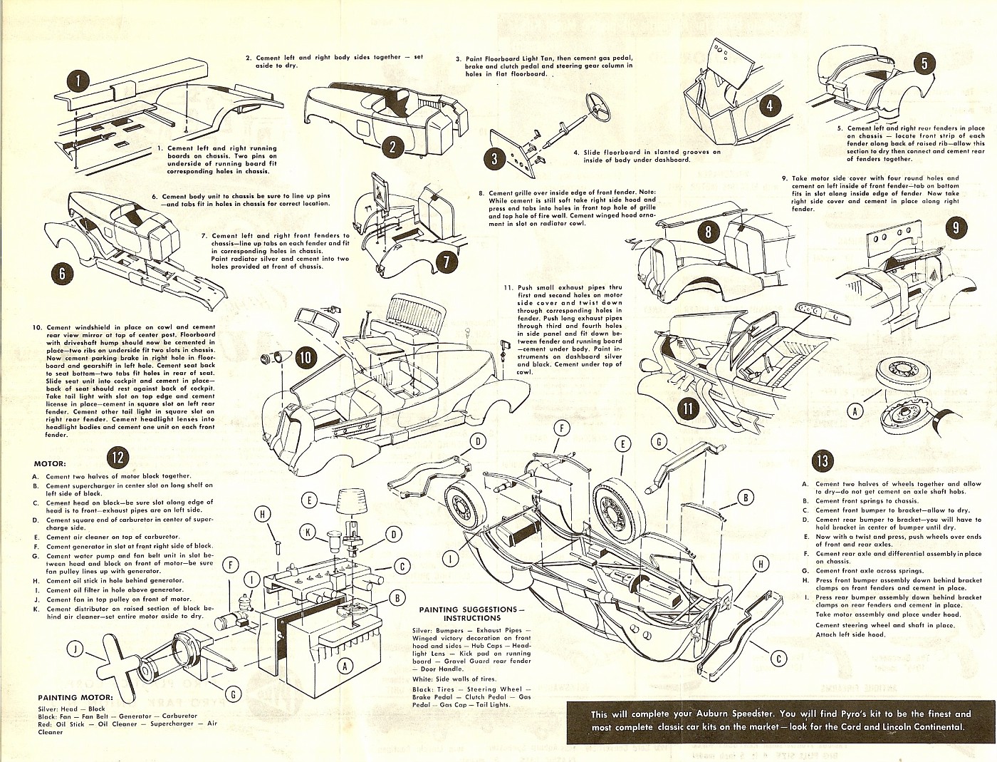 Lindberg Auburn Speedster - Car Kit News & Reviews - Model Cars 