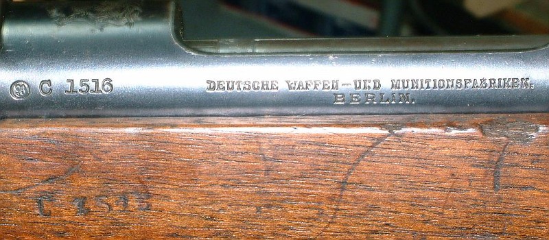 1895 chilean mauser markings