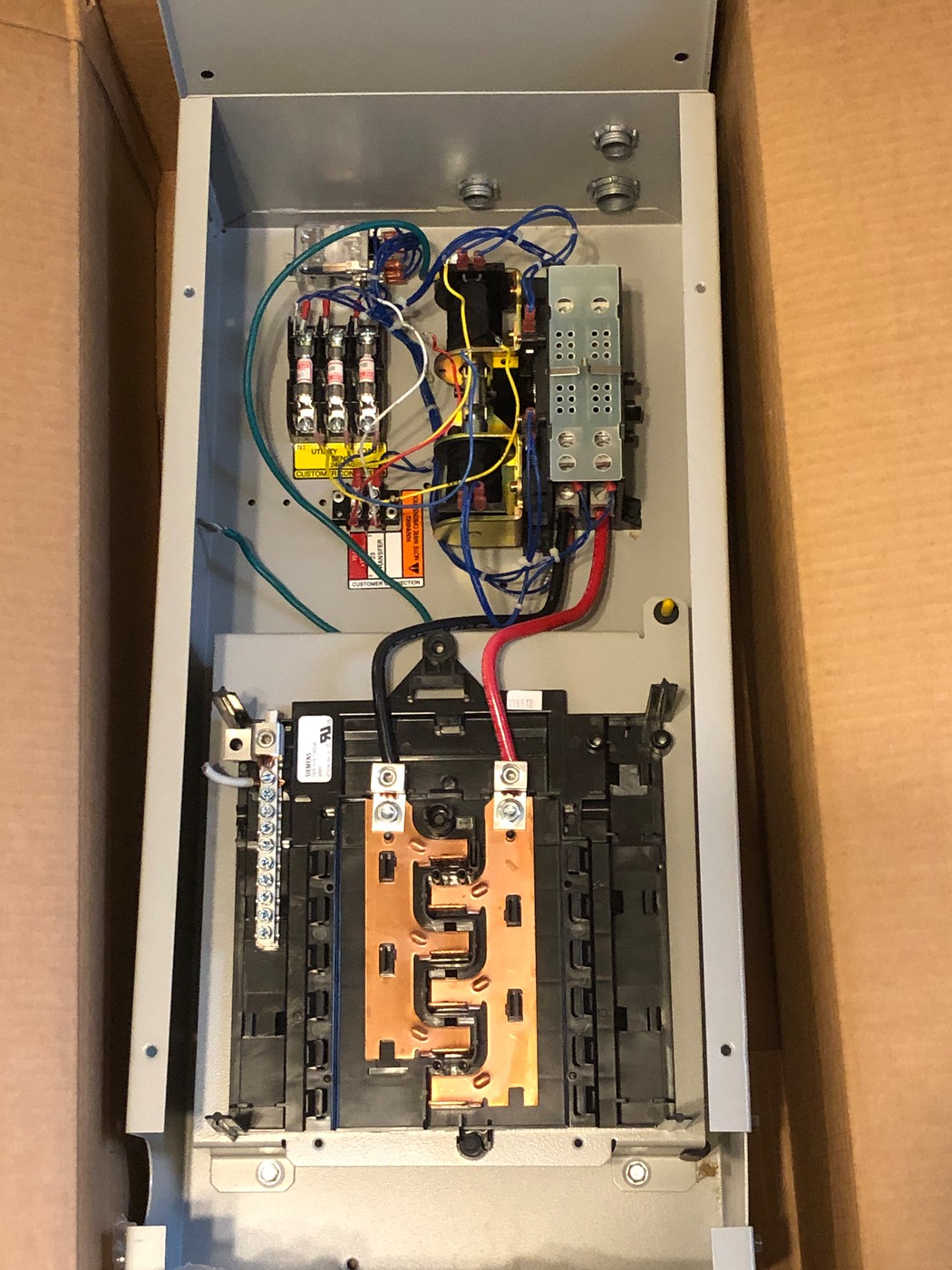 Siemens Generac Ats Automatic Transfer Switch Panel A