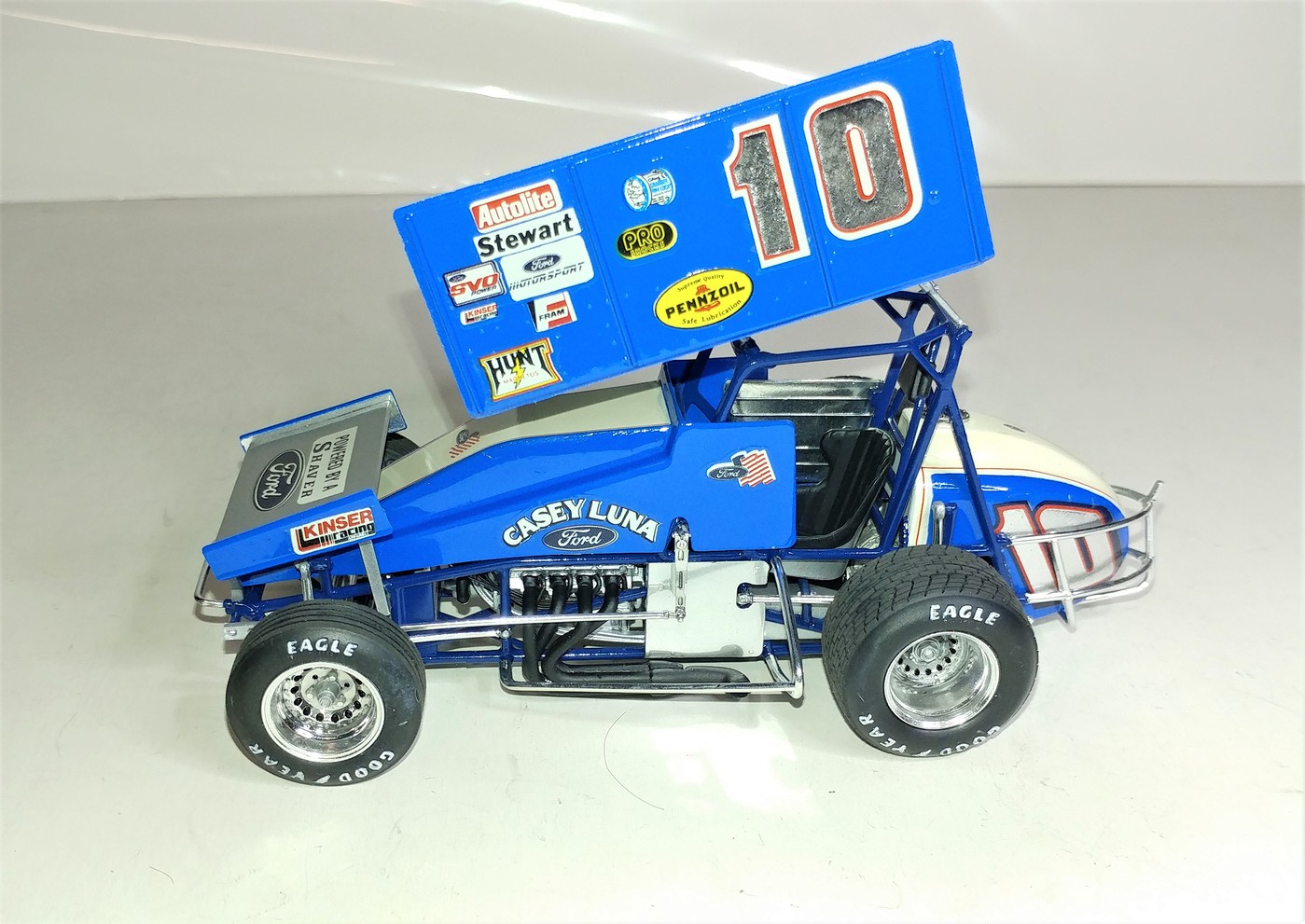 Monogram Casey Luna Ford Sprint Car Other Racing Road Racing Salt