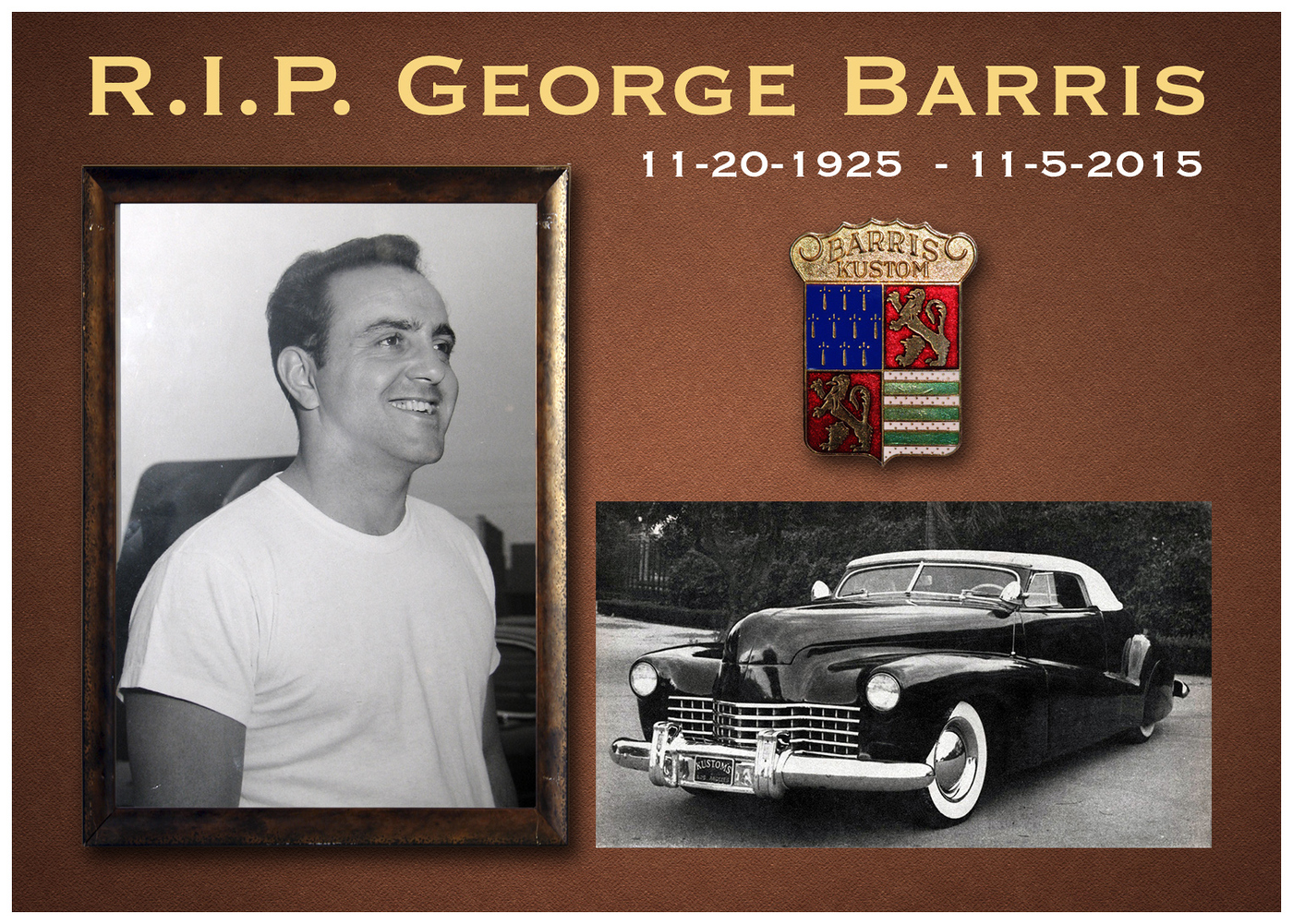 George Barris has passed away - Custom Car Chronicle