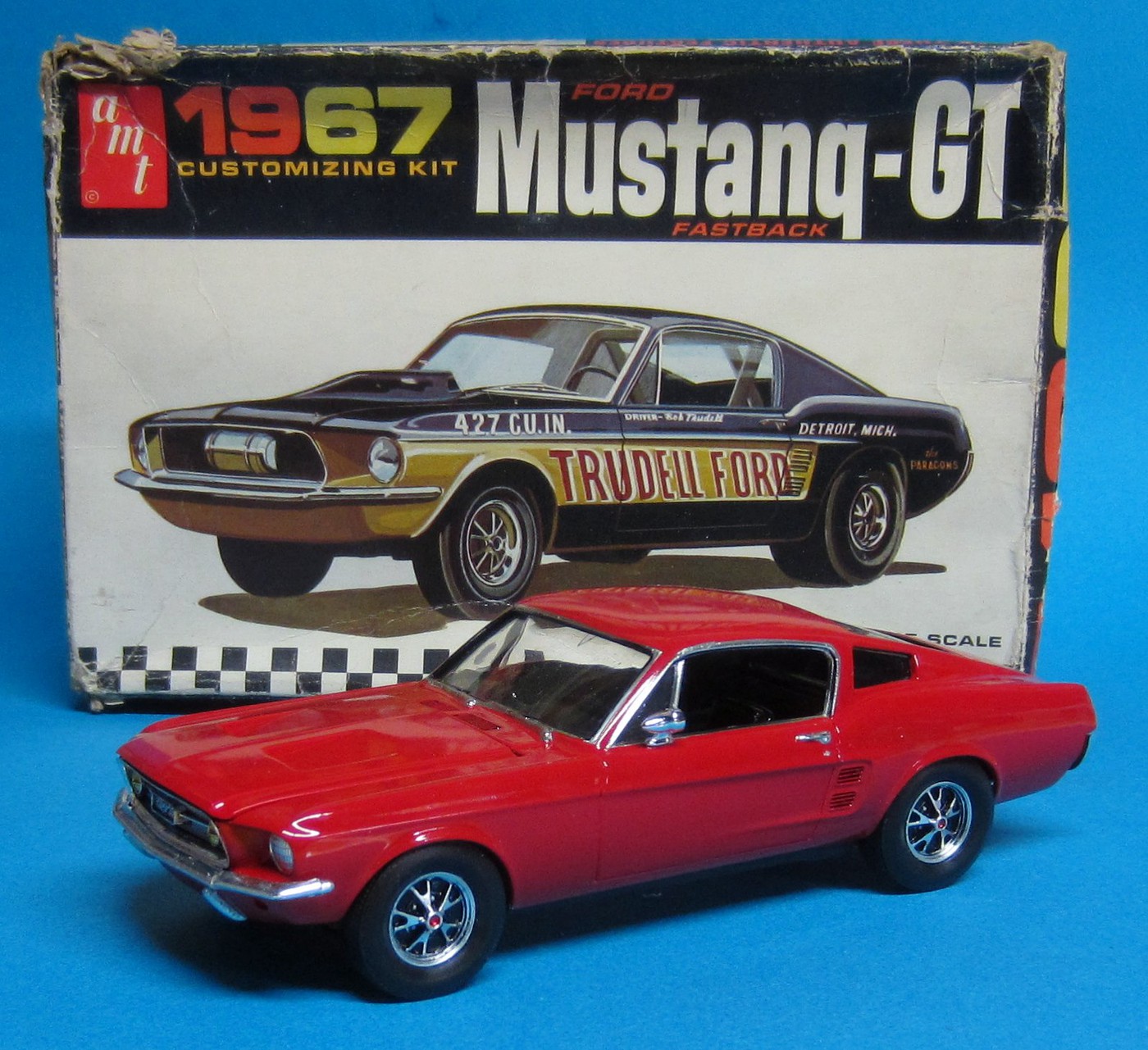 AMT 1967 Ford Mustang GT Fastback ,,,1 pic