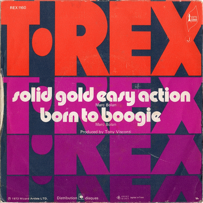 T. Rex Solid Gold Easy Action France back