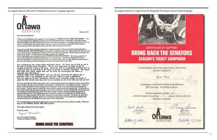 The History of the Sens Jersey, 1992-2018