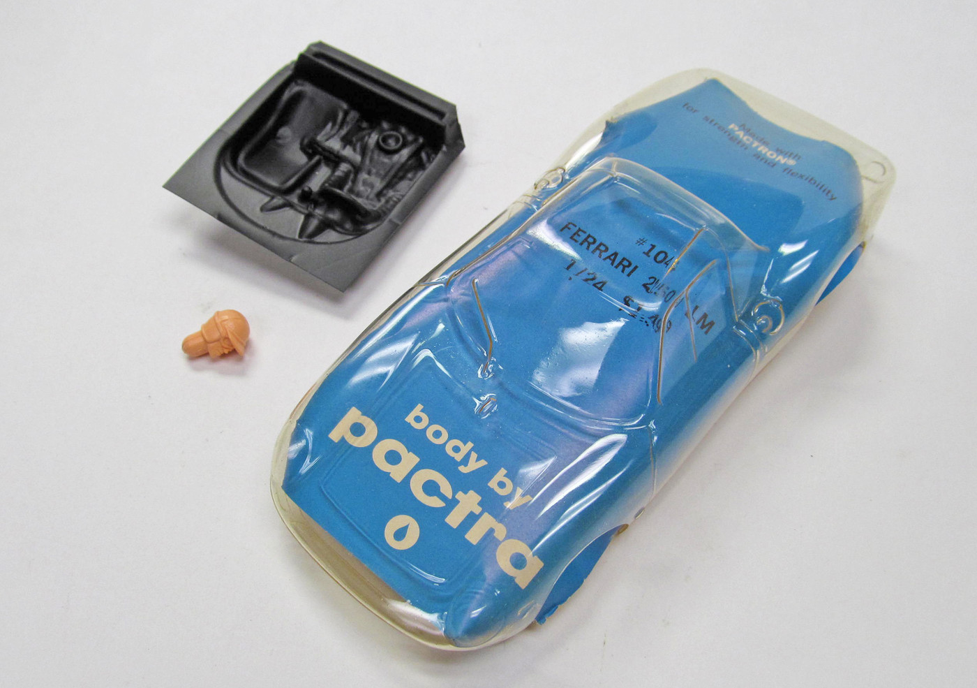 1964 Vintage model car paint Set Pactra body shop