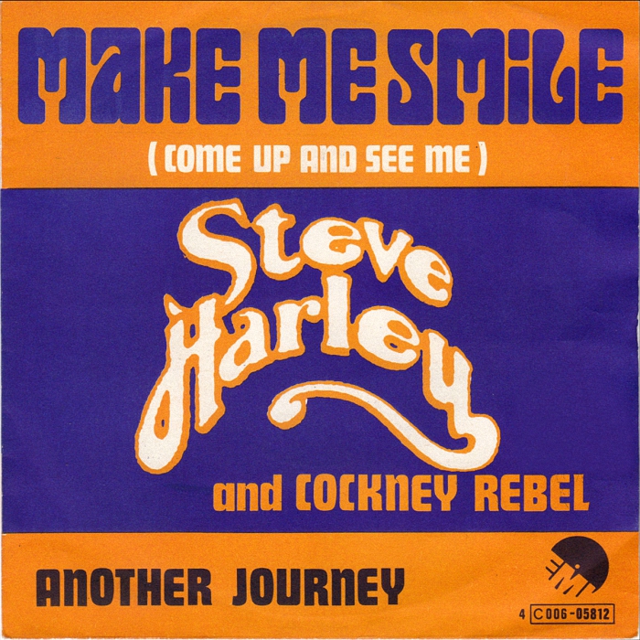 Cockney Rebel Make Me Smile Belgium front