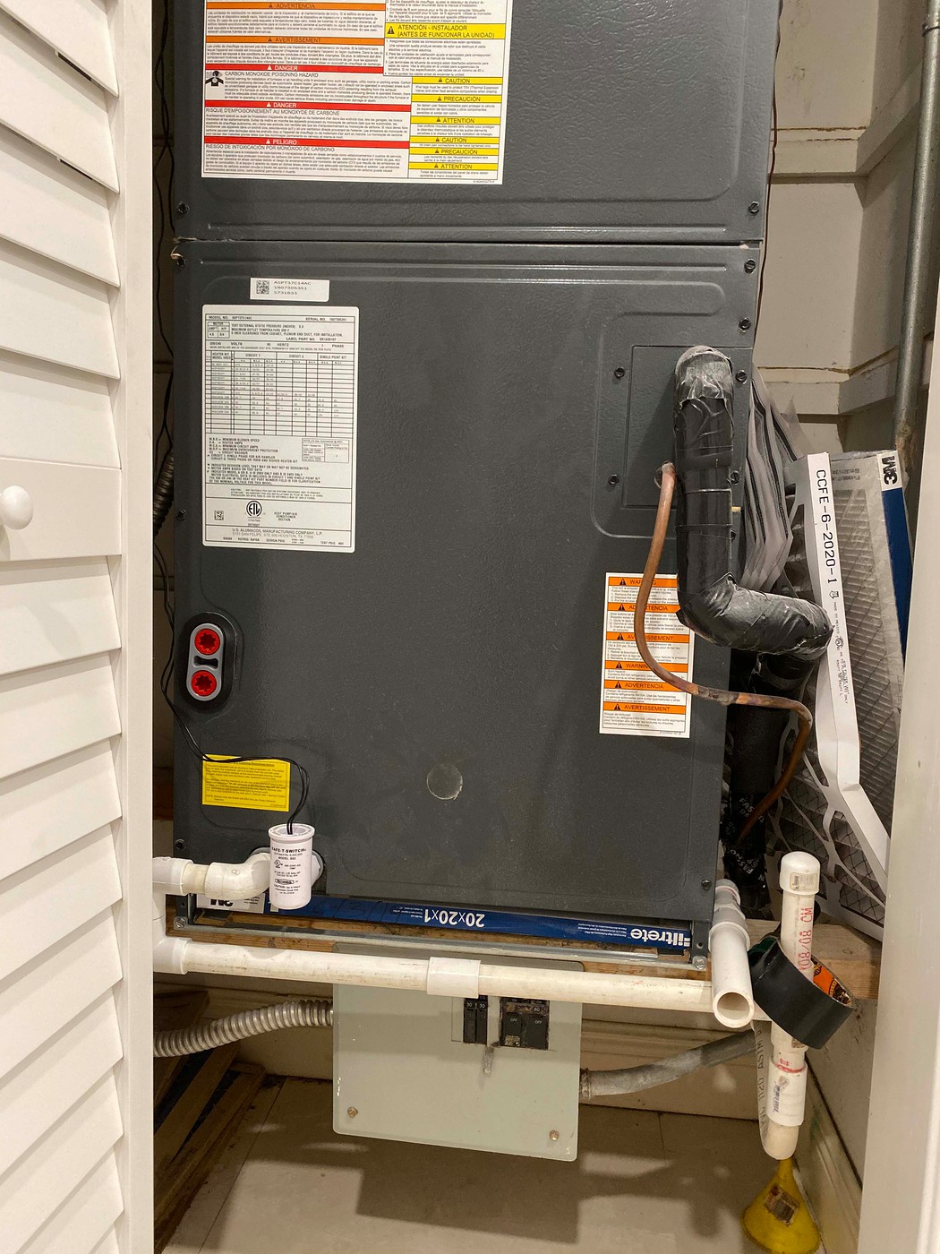 Suboptimal Condensate Drain Line Routing Keeps Getting Clogged. HVAC DIY Chatroom Home