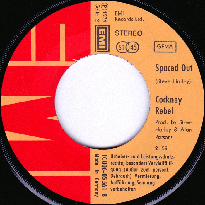 Cockney Rebel Judy Teen Germany side 2