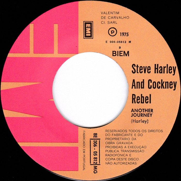 Cockney Rebel Make Me Smile Portugal side 2