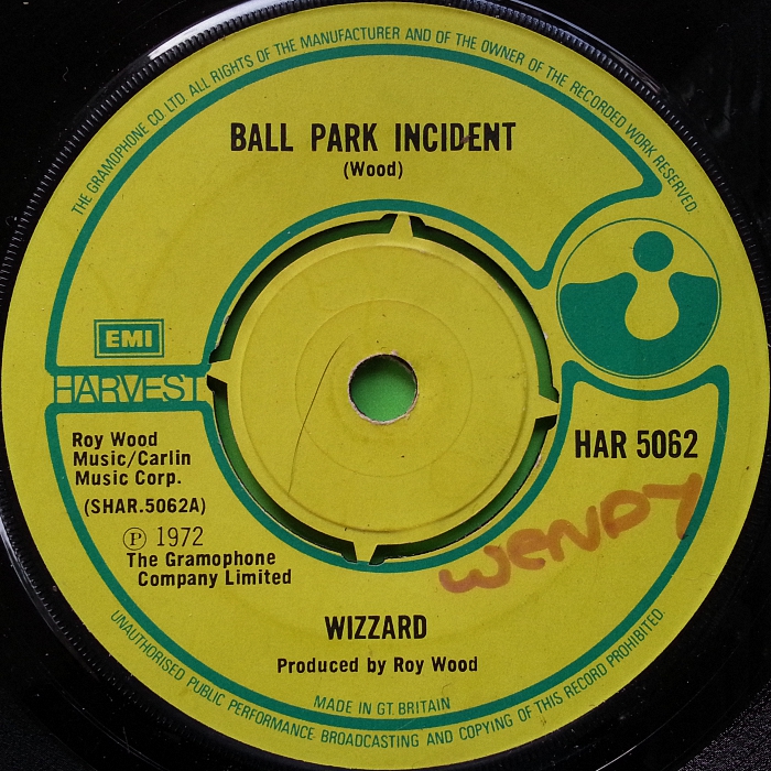 Wizzard Ball Park Incident UK side 1