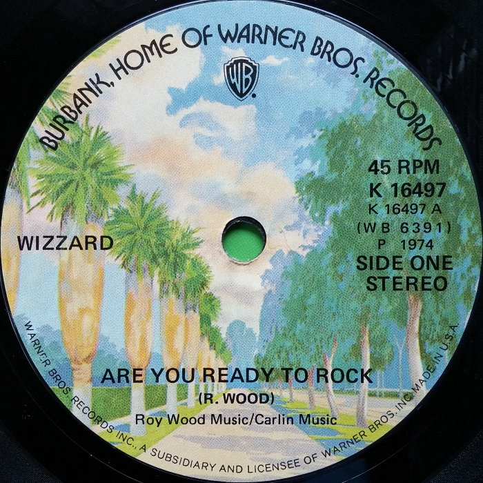 Wizzard Are You Ready To Rock UK (USA) side 1