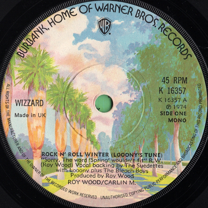 Wizzard Rock 'N Roll Winter UK side 1