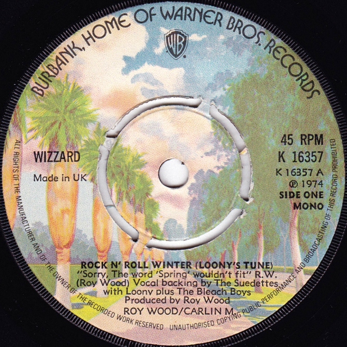 Wizzard Rock 'N Roll Winter UK side 1