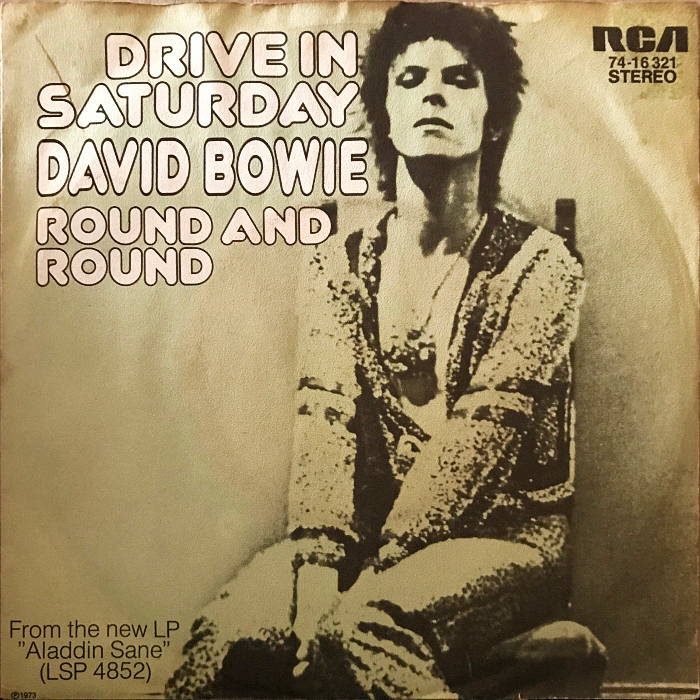 David Bowie Drive In Saturday Germany front