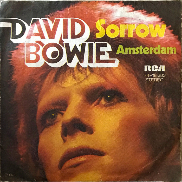David Bowie Sorrow Germany front