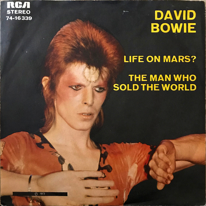 David Bowie Life On Mars? Germany front