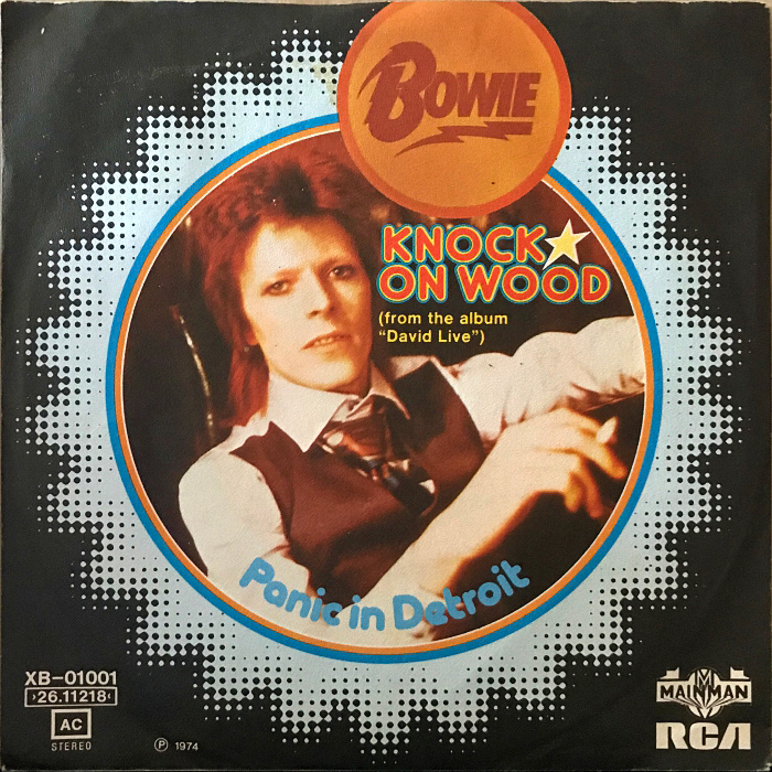 David Bowie Knock On Wood Germany front