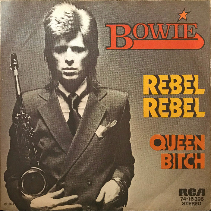 David Bowie Rebel Rebel Germany front