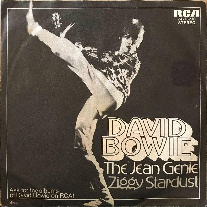 David Bowie The Jean Genie Germany front