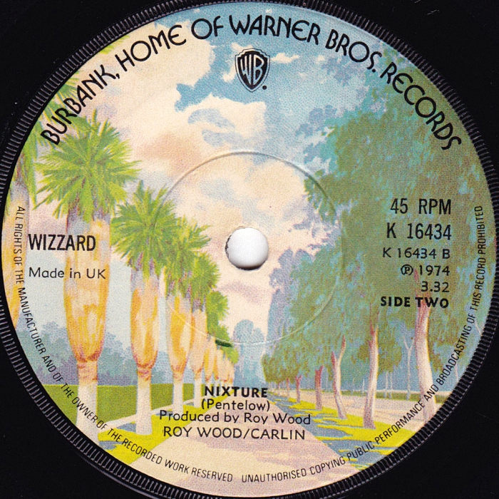 Wizzard This Is The Story Of My Love Baby UK side 2