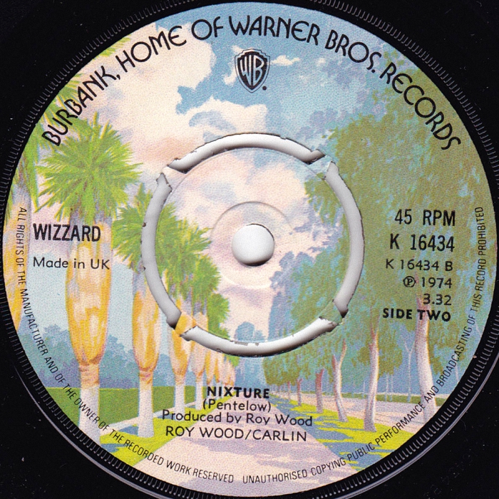 Wizzard This Is The Story Of My Love Baby UK side 2