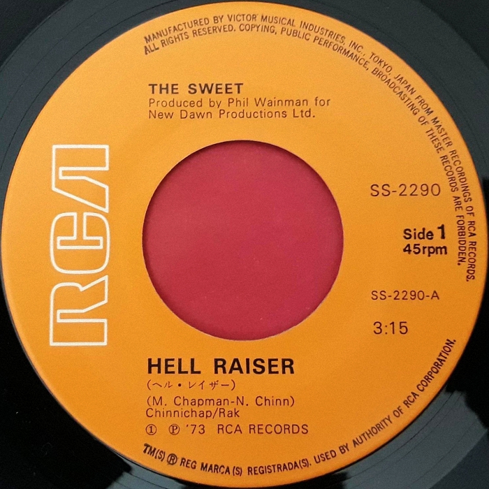 The Sweet Hellraiser Japan side 1