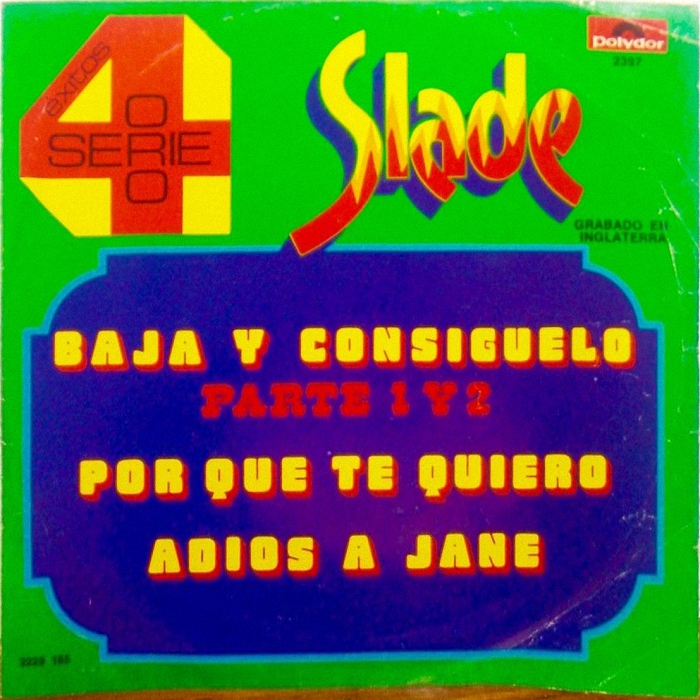 Slade Get Down And Get With It Mexico front