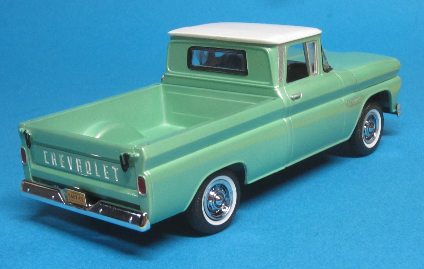 Just Finished – AMT ’60 Chevrolet Pickup & Go Kart…pics