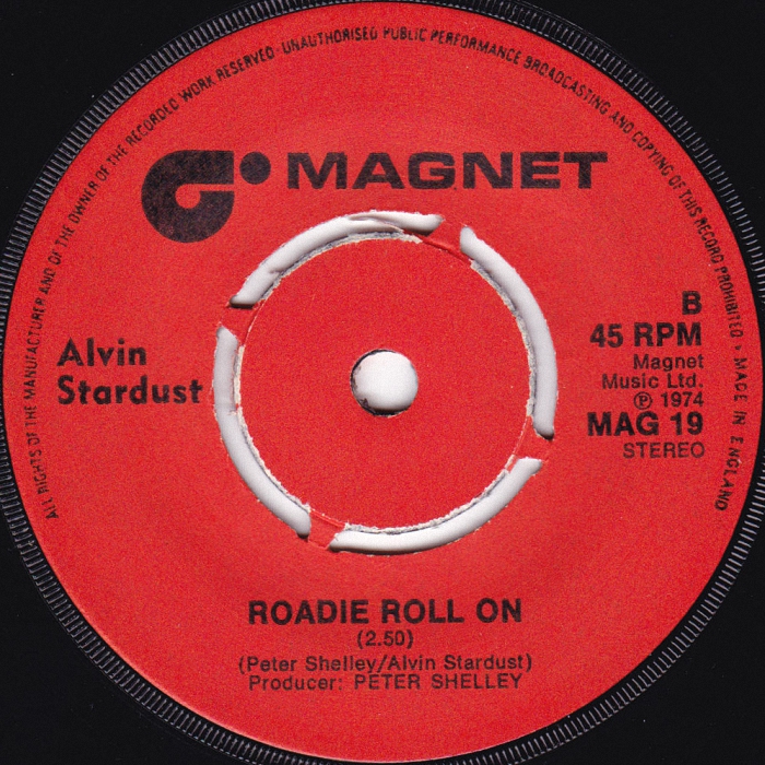 Alvin Stardust Tell Me Why UK promo side 2