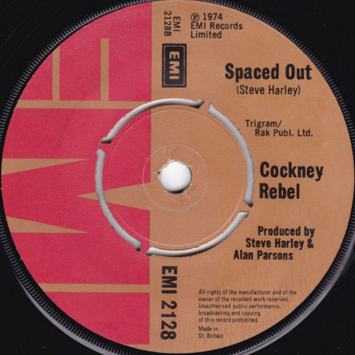 Cockney Rebel Judy Teen UK side 2