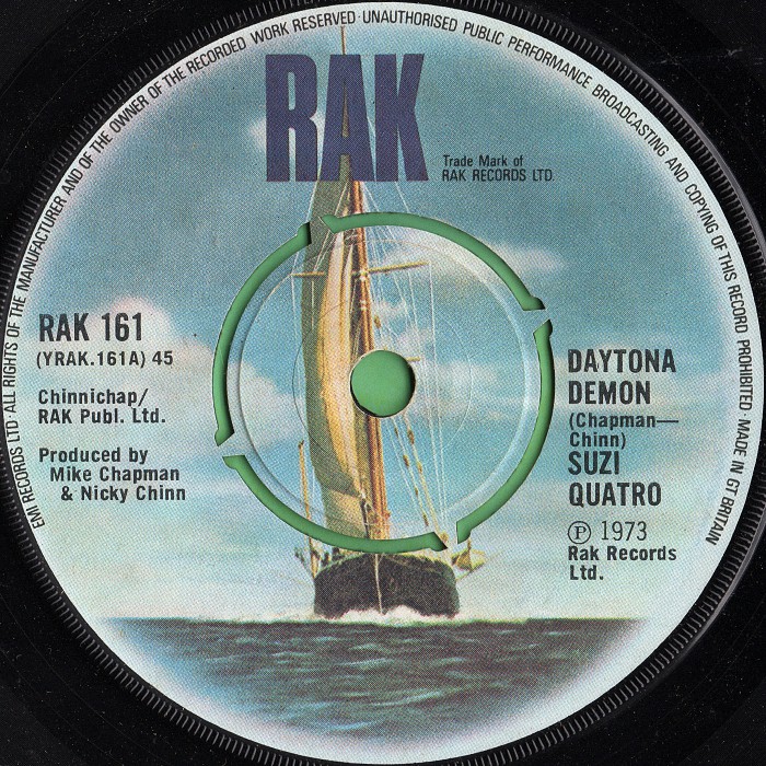 Suzi Quatro Daytona Demon UK side 1