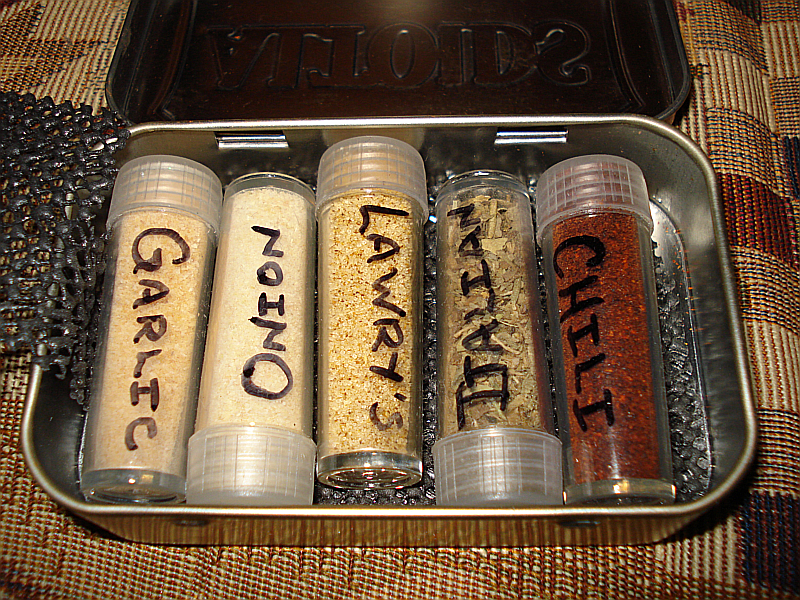 Diy backpacking spice clearance kit