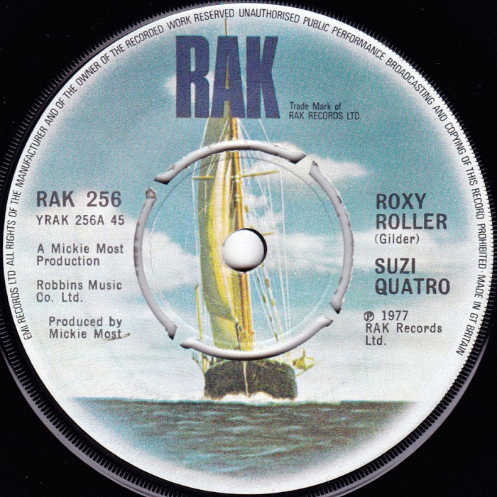 Suzi Quatro Roxy Roller UK side 1
