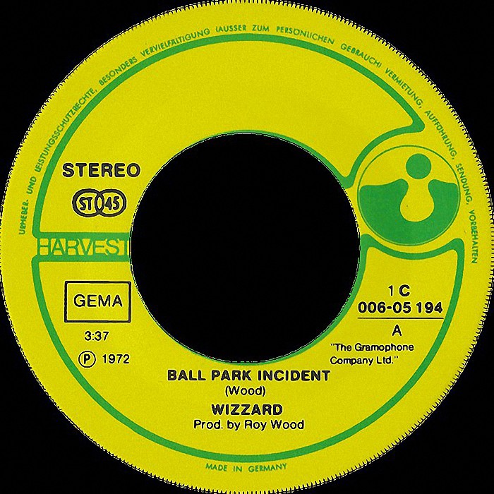 Wizzard Ball Park Incident Germany side 1