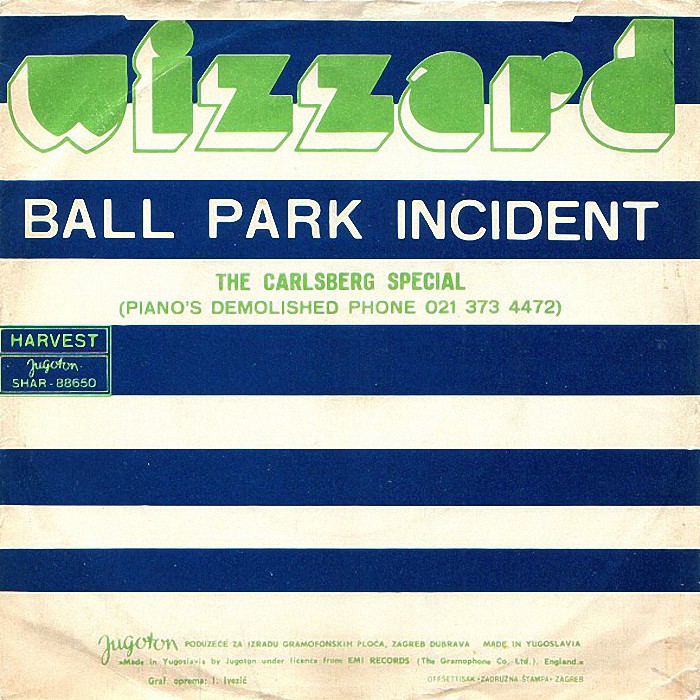 Wizzard Ball Park Incident Yugoslavia back