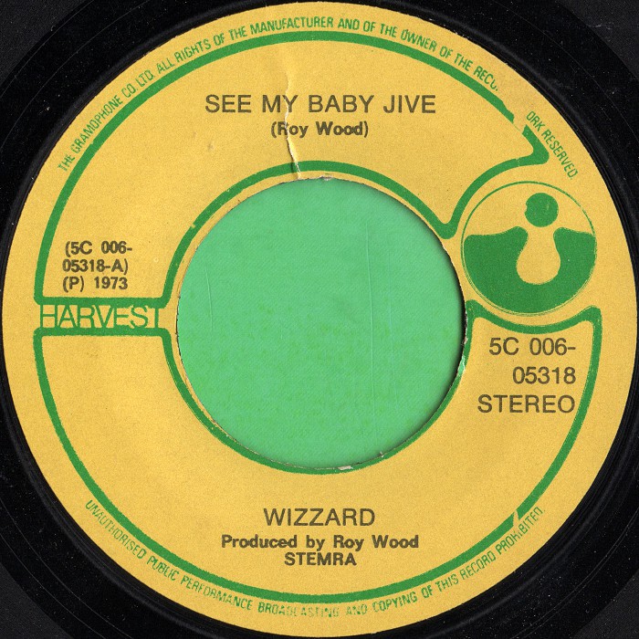 Wizzard See My Baby Jive Holland side 1