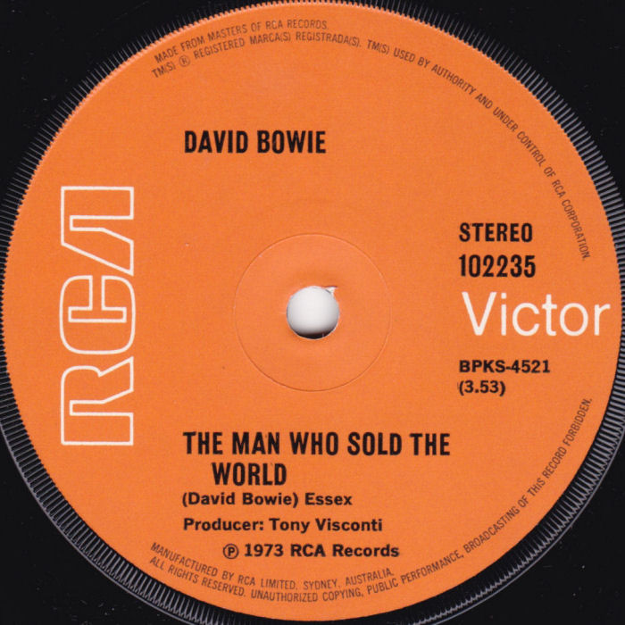 David Bowie Space Oddity USA side 2