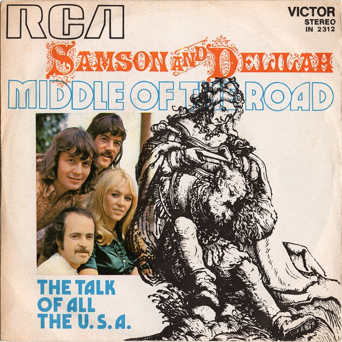 Middle of the Road Samson and Delilah Italy front