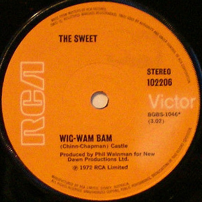 The Sweet Wig-Wam Bam Australia side 1 #5