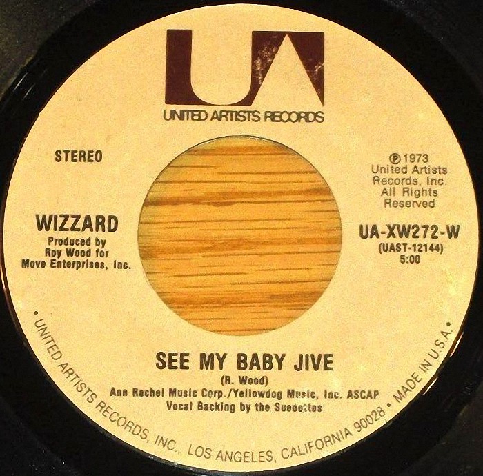 Wizzard See My Baby Jive USA side 1