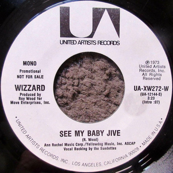 Wizzard See My Baby Jive USA side 2