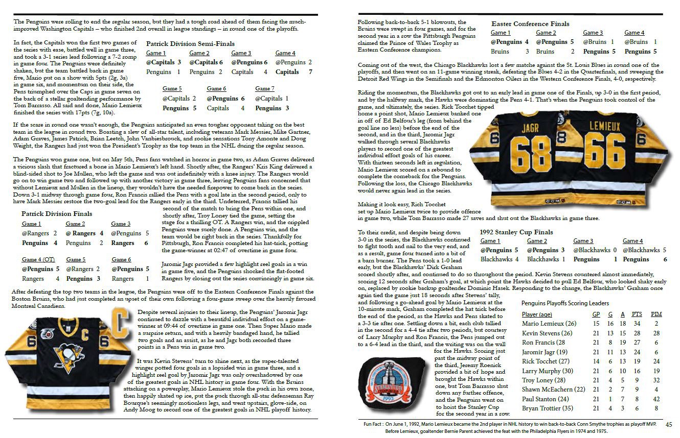 The History of the Pens Jersey, 1967-2017