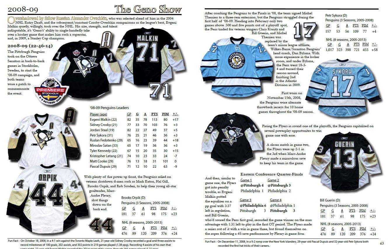 The History of the Pens Jersey, 1967-2017