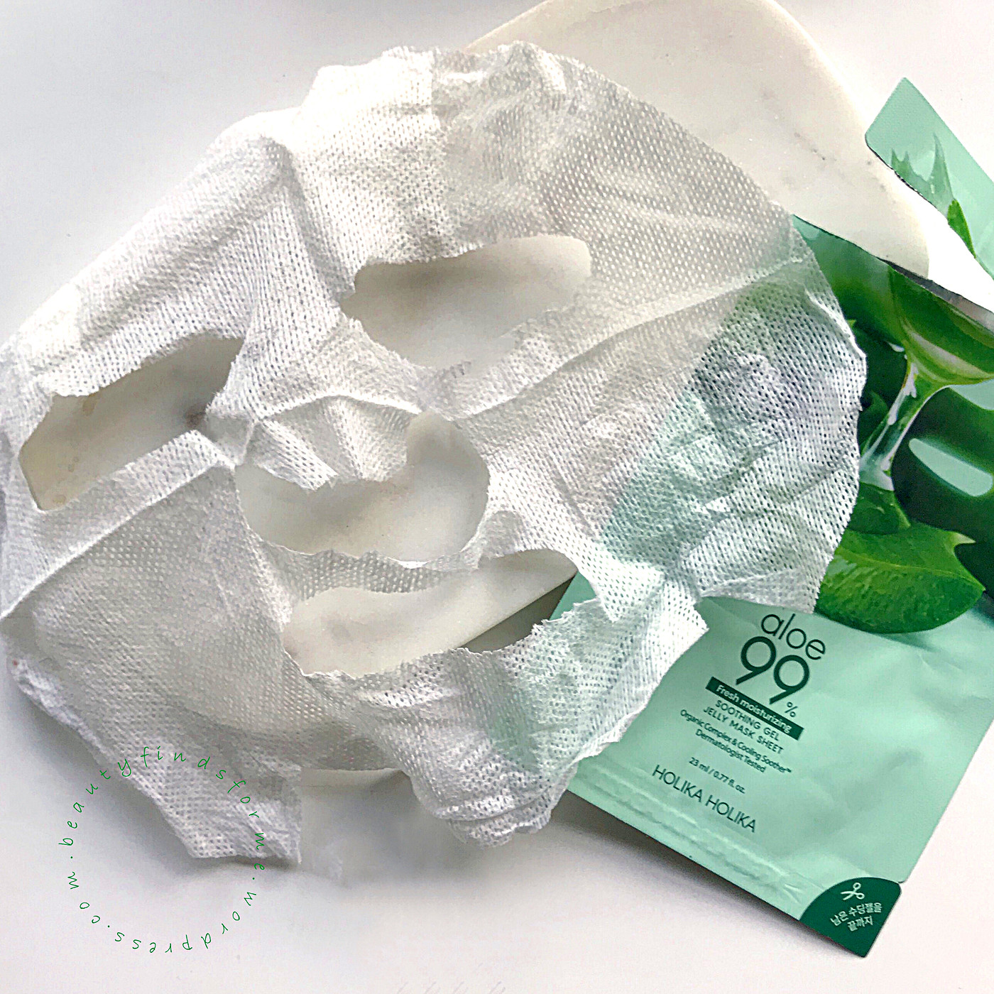 Holika Aloe 99% Soothing Gel Jelly Sheet Mask Review – Unboxing Beauty